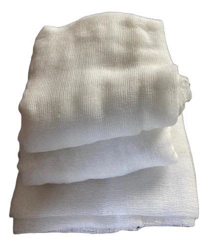 Cotton White Medical Gauze For Hospital Bandage Size 2inch X 10m At