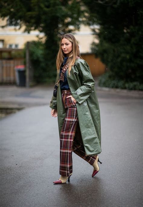 The Best Street Style From Copenhagen Fashion Week Regenmantel