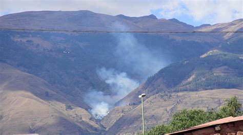 Se Registra Un Incendio En El Parque Tunari Los Tiempos