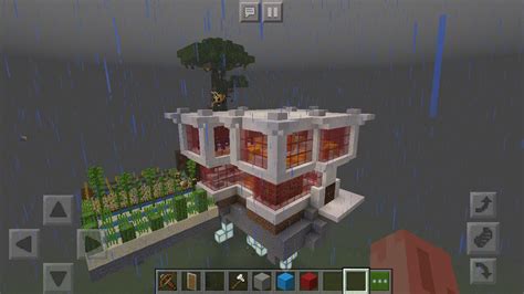 My floating house : r/Minecraft