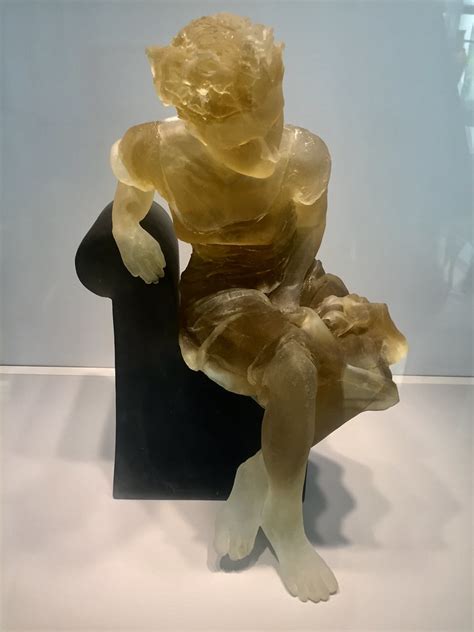 Seated Figure 2002 The Work Of American Glass Sculptor N Flickr