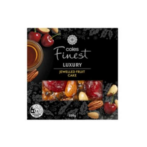 Buy Coles Finest Jewelled Fruit Cake G Online Worldwide Delivery