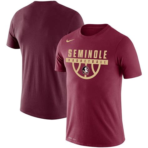 Men's Nike Garnet Florida State Seminoles Basketball Drop Legend ...