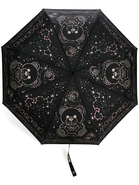 Moschino Teddy Bear Motif Umbrella Farfetch