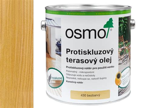 Osmo Protiskluzov Terasov Olej Bezbarv L Supellex