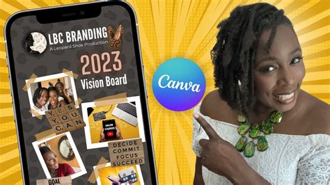 How To Make A Digital Vision Board 2023 Youtube