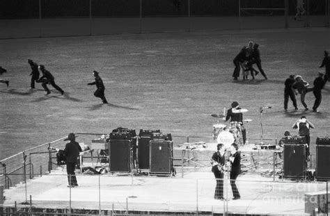 The Beatles In Concert #1 by Bettmann