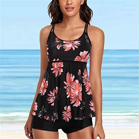 T Shits Herren Frauen Plus Size Bikini mit hoher Taille Sexy Push Up Zweiteilige Badeanzüge