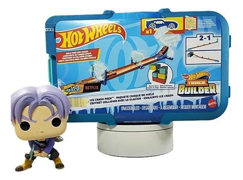 Hot Wheels Track Builder Playset Ice Crash Pack Envió Hoy