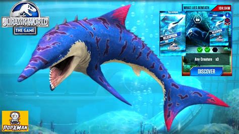 Jurassic world the game S2 83 ฉลามทโกหกเกงทสดในทะเลน