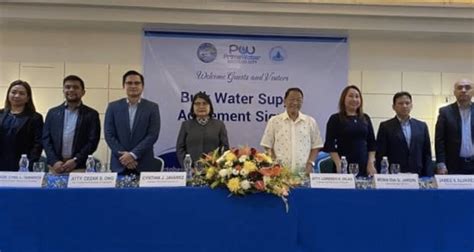 Primewater Bacolod Baciwa Ink Agreement For Bulk Water Supply