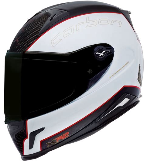 NEXX X R2 CARBON Interalhelm Weiss Rot Sw XL Um 399 95 EUR 1000PS