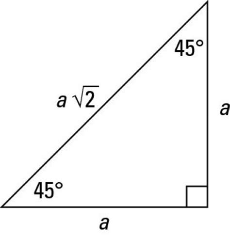 The Smart and Easy Way To Solve a Triangle With 45-45-90 Degree Angles ...