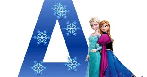 Alfabetos Ideia Criativa Alfabeto Frozen Sem Figuras 8E1