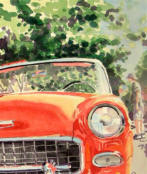 Car Art Print Classic Car Print Vintage Car Print Car Print | Etsy