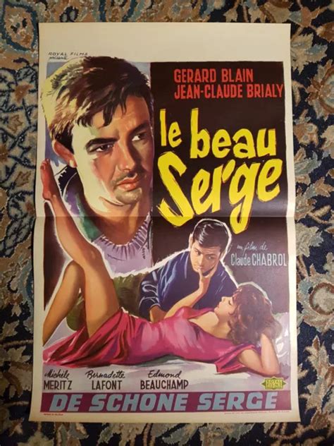 Affiche Format Belge Le Beau Serge Claude Chabrol Gerard Blain Brialy