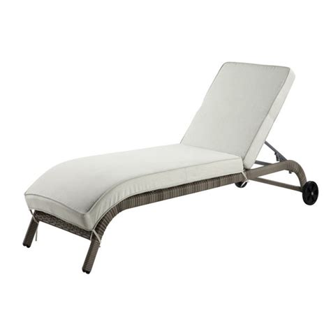 Latitude Run Konor Outdoor Wicker Chaise Lounge Wayfair