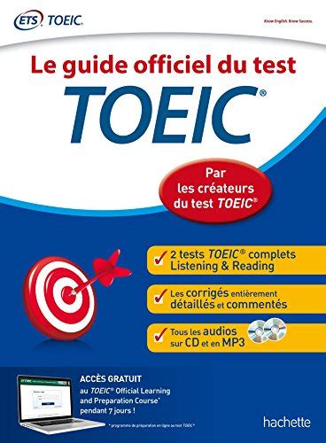 Toeic Le Guide Officiel Du Test Ets Zvab