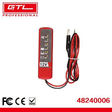 12v Led Vehicle Battery And Alternator Tester With Multi Functions 48240006 Battery Tester