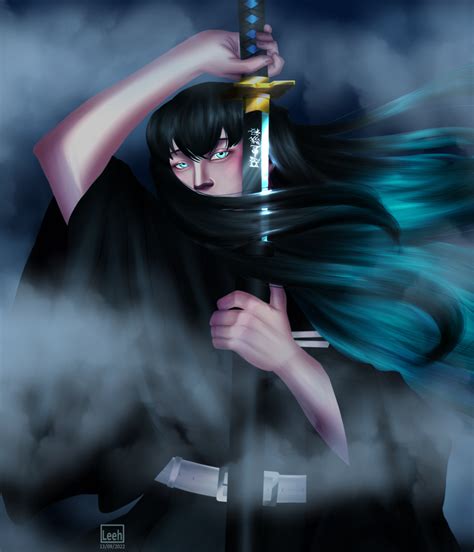 The Mist Hashira Muichiro Tokito By Leehartss2 On Deviantart