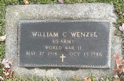 William Clifford Wenzel Find A Grave Memorial