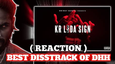 EMIWAY KR L DA SIGN OFFICIAL VIDEO EXPLICIT REACTION YouTube