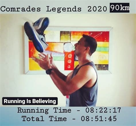 Comrades Legends 2020 — Virtual Run Real Determination By