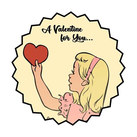 Vintage Valentine 10 Free Pdf Printables Printablee