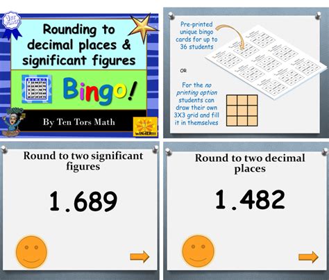 Rounding To Decimal Places And Significant Figures Game Made By Teachers