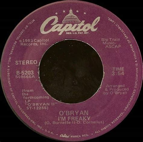 Obryan Vinyl Records And Cds For Sale Musicstack