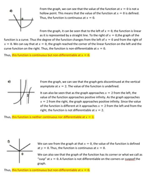 [solved] Determine If The Following Functions Are Continuous