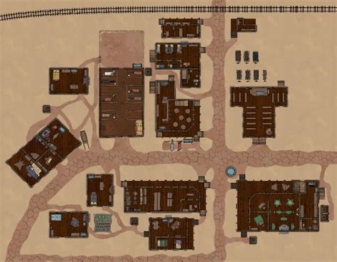 Steel West Wild West Saloon Animated Battlemaps Artofit