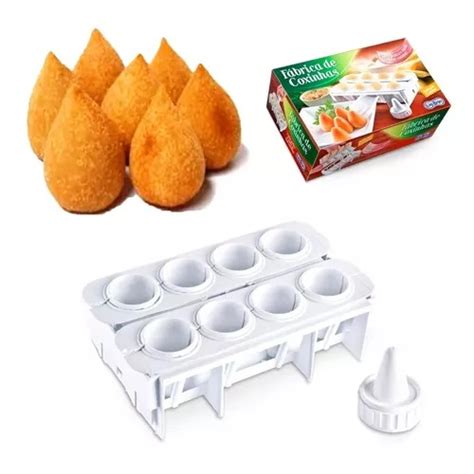 Forma De Coxinhas Modeladora Para Salgados Receitas Shopee Brasil