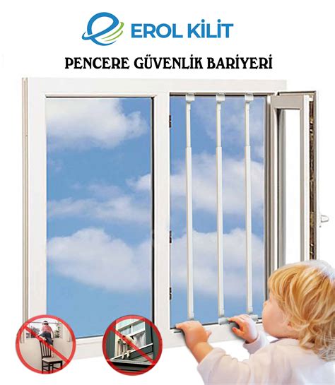 Pencere Güvenlik Bariyeri Pratik Korkuluk Hazır Korkuluk Özel Ölçü