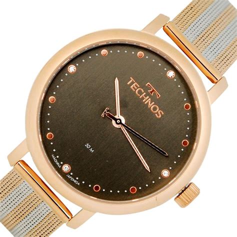 Rel Gio Feminino Style Technos Ros Msv C Multicores