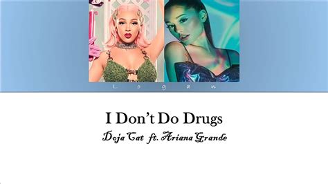 Doja Cat I Don T Do Drugs Ft Ariana Grande Lyrics Video YouTube