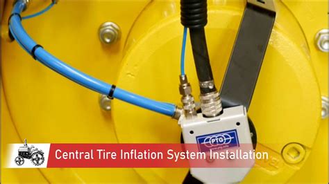 CTIS Central Tire Inflation System Installation YouTube