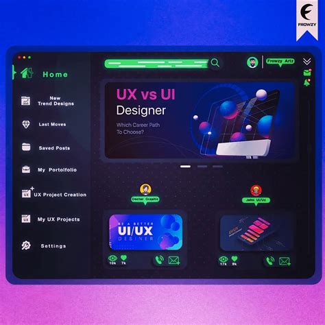 uiux design  behance