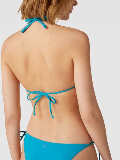 Guess Bikini Oberteil Mit Label Patch Ocean Online Kaufen