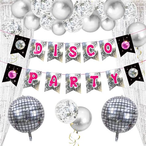 Amazon Jevenis Disco Party Decoration Last Disco Party Decoration