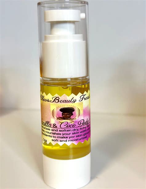 Vanilla And Coco Body Oil Chevbeauty Treats