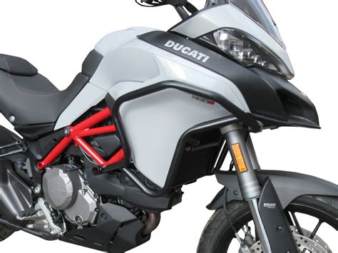 Crash Bars For Ducati Multistrada Black Left Side