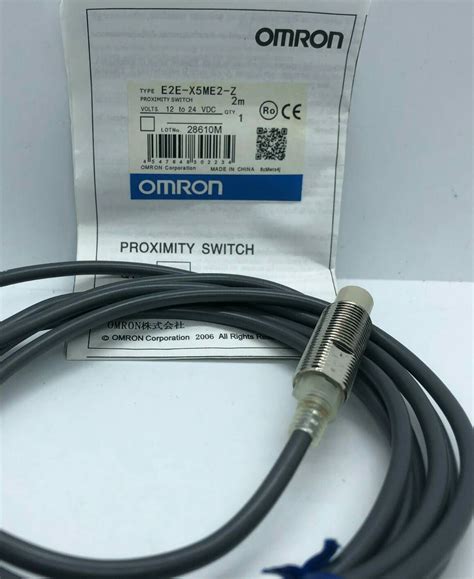 E2E X5ME2 Z OMRON PROXIMITY SENSOR 12 to 24v DC พรอกซมตเซนเซอร