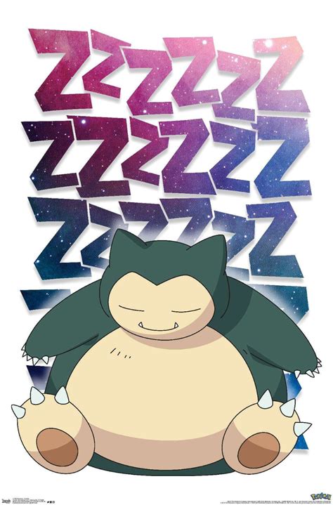 Pokémon Snorlax Canvas Poster Poster Wall Art Poster Frame Wall