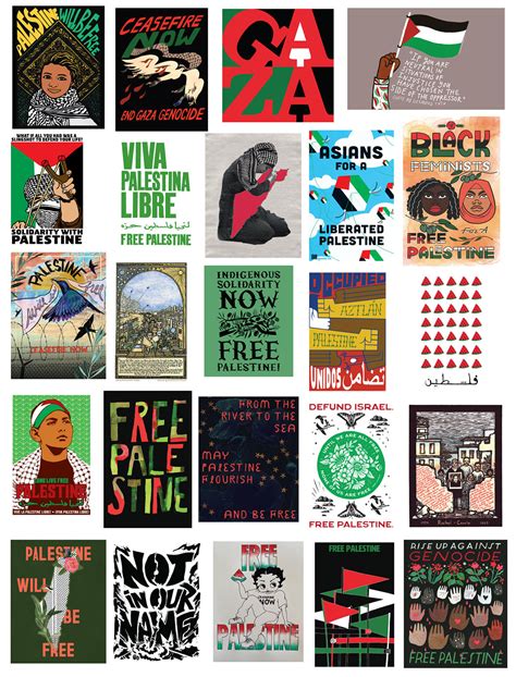 Justseeds | Pro-Palestine posters