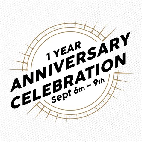 1 Year Anniversary Celebration!– Everywear