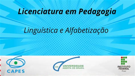 Linguística e Alfabetização LCP Santa Cruz do Piauí