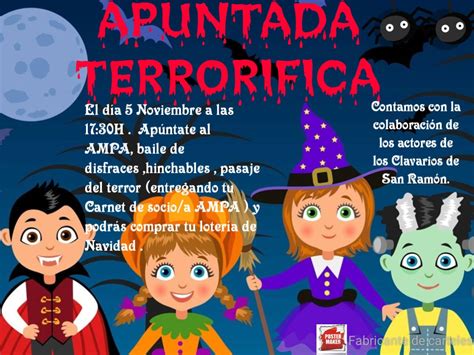 Halloween en el AMPA CEIP Ramón y Cajal Xirivella