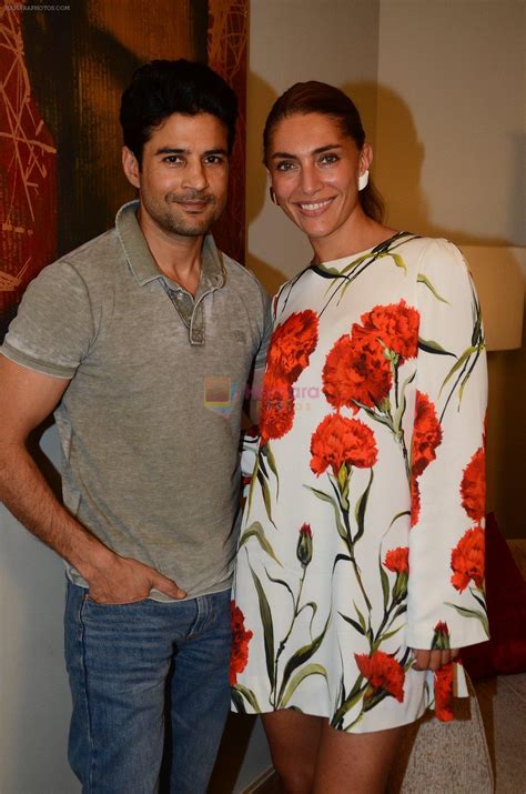 Caterina Murino Rajeev Khandelwal Promote Film Fever