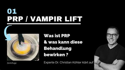 Vampir Lifting PRP Zug Prevention Center